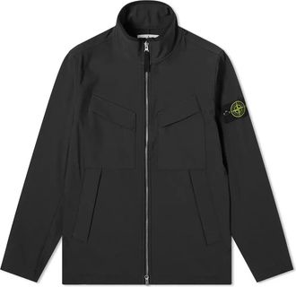 Stone Island Soft Shell-R Jacket Black 741540827-V0029