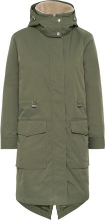 Part Two Beetle Parka - Dames - Parka Jassen - Groen - XS - Jassen