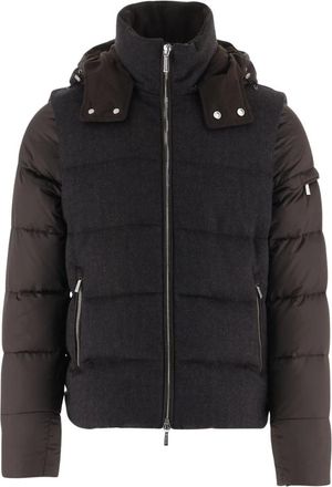 Moorer Casciano Jacket - Heren - Winterjassen - Bruin - M - Wol - Jassen