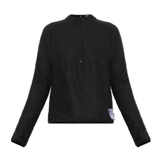 SATISFY Sudadera Fuzz Fleece AD Fleece - Sweatshirts & Hoodies - Hombre - Negro - M
