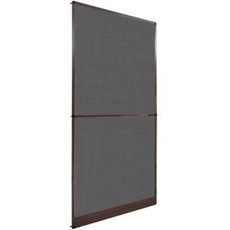 vidaXL Vidaxl - Mosquitera Con Bisagras Para Puertas Marr&oacute;n 120x240 Cm