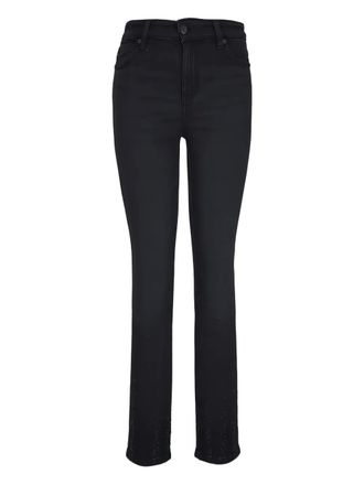 AG - Adriano Goldschmied Mari five-pocket jeans - women - Cotton/Spandex/Elastane - 29 - Black