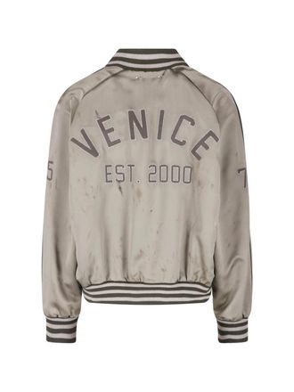 Golden Goose Mens Jackets Green Acetate