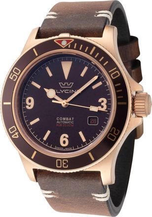 Glycine Combat Sub Bronze Vintage Mens Watch