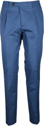 Berwich Cotton/Elastane Trousers - Blue