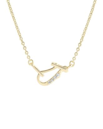 Electric Picks 14K Plated Cz Ritz Necklace