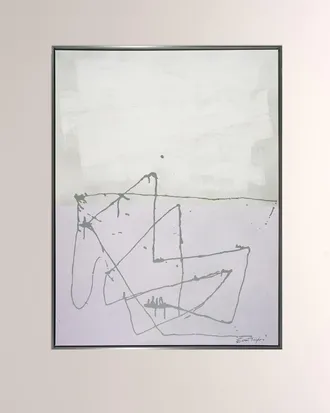 RFA Fine Art Illusionist - Silver Seawall Giclee Art