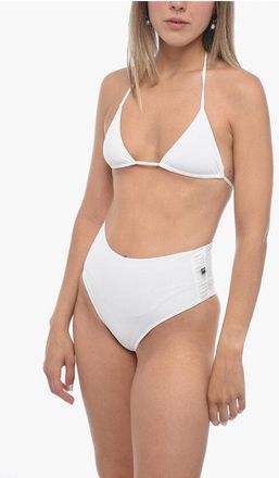Elisabetta Sammarco Solid Color Triangle Bikini with High Cut size S