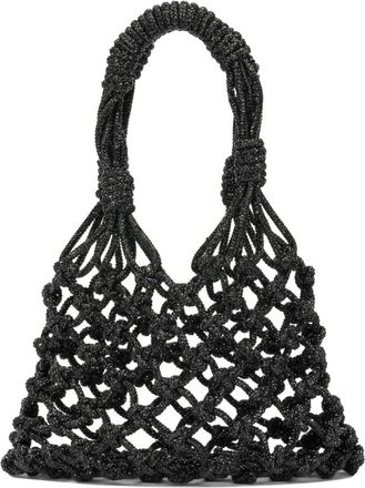 Pinko Borsa a spalla piccola con micro strass - - Bags - Donna - Nero - ONE SIZE
