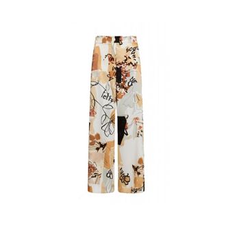 Marella Trousers > Wide Trousers - female - Marella - Wide Trousers - Multicolor - S - Trousers