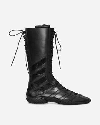 Miista Women s Imogen Lace Sneaker Boots Black