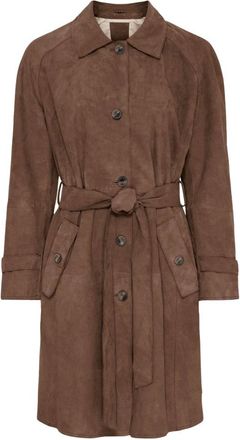 Notyz Dublin Trenchcoat - - Coats - Donna - Marrone - 3XL