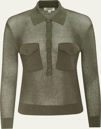 L'agence Carine Cashmere-Blend Sweater
