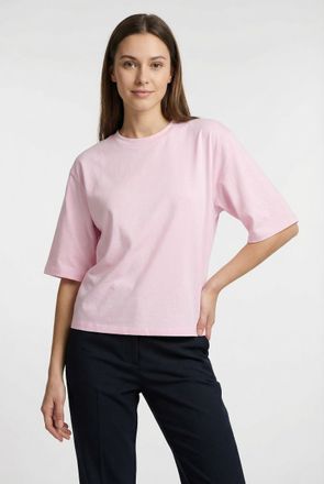 Soyaconcept Rundhalsshirt SOYACONCEPT SC-BANU 231, Damen, Gr. XXL, rose, Single Jersey, Obermaterial: 48% Modal, 48% Polyester, 4% Elasthan, unifarben, h&uuml;ftlang, 