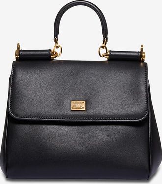 Dolce & Gabbana Handtasche aus Plongé-Kalbsleder Small My Sicily