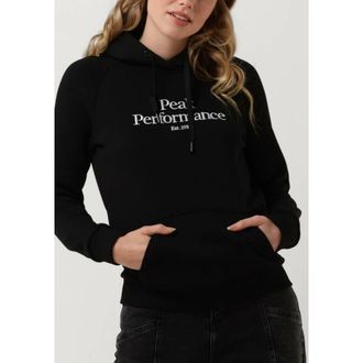 Peak Performance Original Hood - Dames - Hoodies - Zwart - S - Katoen - Hoodies & sweatvesten