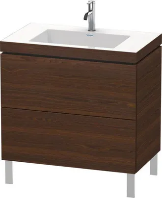 Duravit Duravit - L-cube Meuble Lavabo C-bonded Avec Socle Sur Pied, 80x48