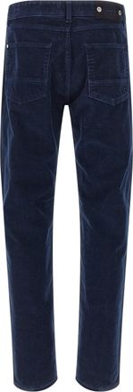 Stone Island Mens Blue Cotton Casual Pants