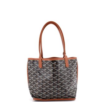 Goyard Anjou Reversible Tote Coated Canvas Mini