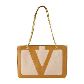 Valentino Garavani Viva Superstar Medium Tote Bag - female - Valentino Garavani - Shoulder Bags - Brown - ONE SIZE - Bags