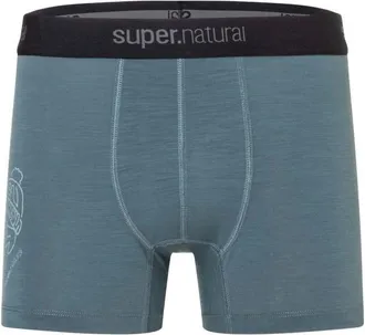 super.natural Tundra175 Frosty Boxer Unterhose f&uuml;r Herren | grau