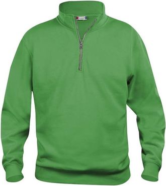 Clique Unisex Adult Basic Half Zip Sweatshirt - Apple Green (M)