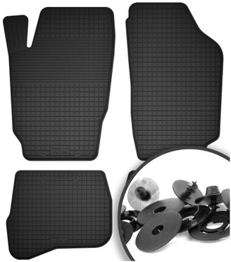 OEM Alfombrillas De Goma + Topes Para: Jeep Grand Cherokee Xj Todoterreno (1992-1998)