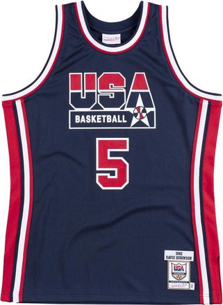 Mitchell & Ness Top Authentic Team USA 1992 David Robinson - Blu
