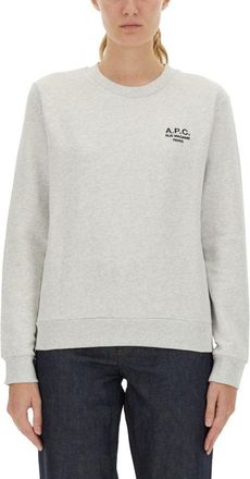 A.P.C. Rue Madame Sweatshirt With Logo