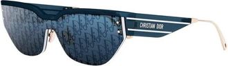 Dior Accessoires, unisex, Blauw, ONE Size, Stijlvolle Club M3U Zonnebril