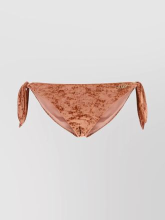 Chlo&eacute; velvet bikini bottoms