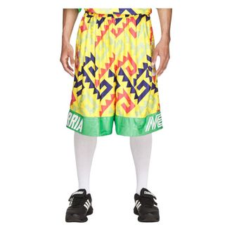 adidas Pantaloncino Chavarria AOP da portiere - - Sport - Uomo - Giallo - S