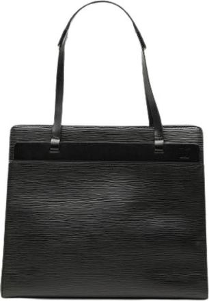 Louis Vuitton Pre-owned Croisette PM - Dames - Vintage Shopper - Zwart - ONE Size - Leer - Vintage