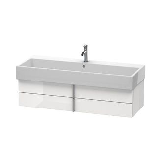 Duravit Duravit Vero Air Mueble De Pared 118,4 X 43,1 Cm, 2 Cajones, Para Vero Air 235012, Color (frente/cuerpo): Roble Oscuro Cepillado Chapa De Madera Aut&eacute;n