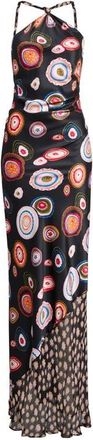 Staud Charli Print Sleeveless Stretch Silk Maxi Dress in Millefiori Multi at Nordstrom, Size 12