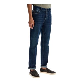 Brunello Cucinelli Hombre, Vaqueros, Azul, Talla: M