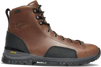Danner Mens Stronghold 6 Leather Work Boot In Dark Brown