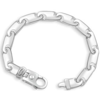 Pompeii3 Mens 14k Gold (55gram) or Platinum (88gram) Link Bracelet 8.5