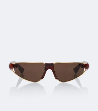 Bottega Veneta Prisma cat-eye sunglasses