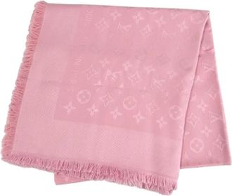 Louis Vuitton Pre-owned Scarves, female, Pink, Size: ONE SIZE Pre-owned Vintage Scarf