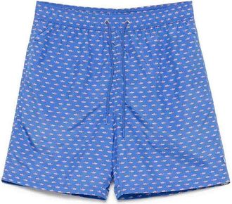 Paul & Shark Shark Print Swim Shorts
