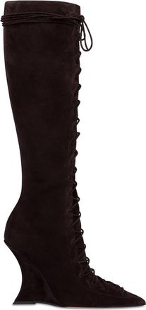 PARIS TEXAS Nina Lace up Boot 105