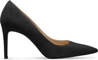 Stuart Weitzman Power 85 - Dames - Pumps - Zwart - 37 EU - Schoenen