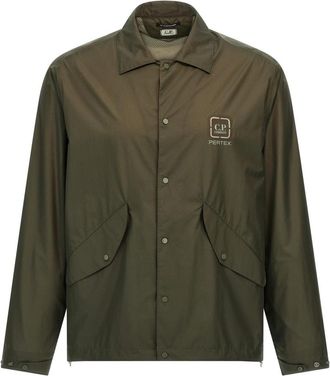 C.P. Company Metropolis Series Overshirt - Heren - Zomerjassen - Groen - M - Jassen