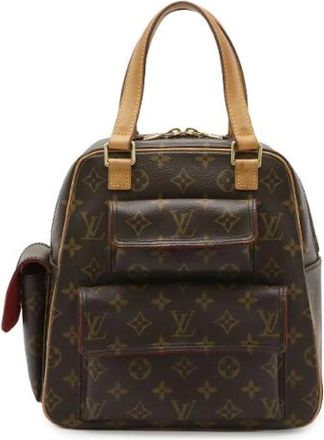 Louis Vuitton Pre-owned Monogram Excentri Cite Handbag M51161 - Dames - Vintage Handtas - Bruin - ONE Size - Vintage