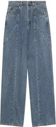 Bapy by A Bathing Ape Jeans a gamba ampia - Blu