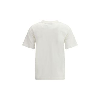 Burberry Womens White Cotton T-Shirt