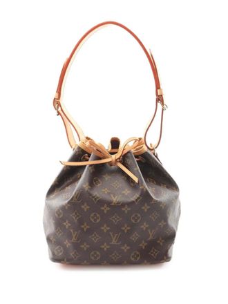 Louis Vuitton 2007 Monogram Petit Noe bucket bag - women - Fabric/Leather - One Size - Brown