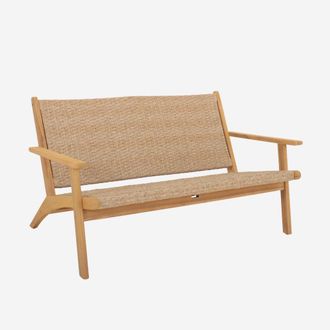 Sweeek Banco De Jard&iacute;n De Madera De Acacia, 2 Plazas