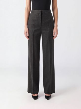 Max Mara Campo High-Waisted Wide-Leg Trousers in Virgin Wool